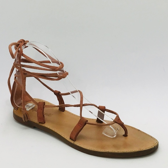 madewell tie up sandals